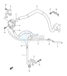 GZ250 (P19) drawing 2ND AIR (MODEL K3)