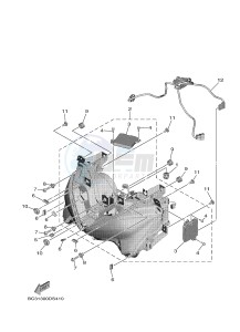 XP530D-A (BC39) drawing HEADLIGHT