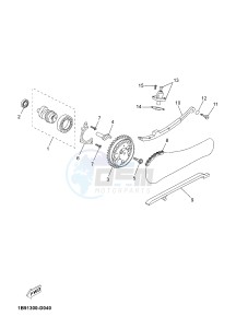 YP125RA (ABS) X-MAX 125 ABS (2DMD 2DMD) drawing CAMSHAFT & CHAIN