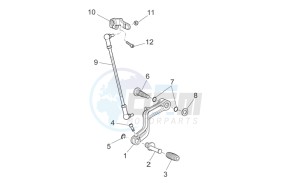 Griso S.E. 1200 8V USA-CND drawing Gear lever