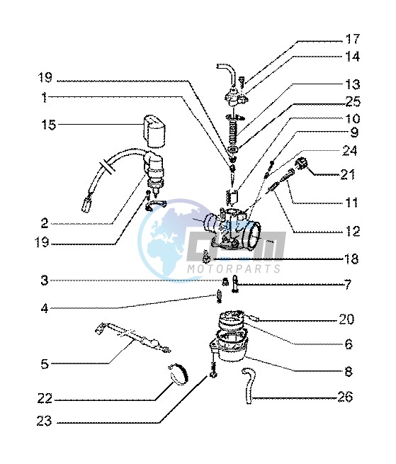 Carburettor Dell Orto