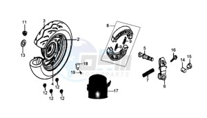 RED DEVIL 50 L6 drawing REAR WHEEL