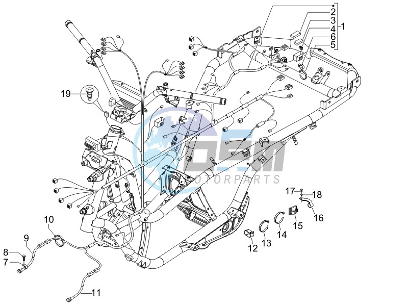 Main cable harness