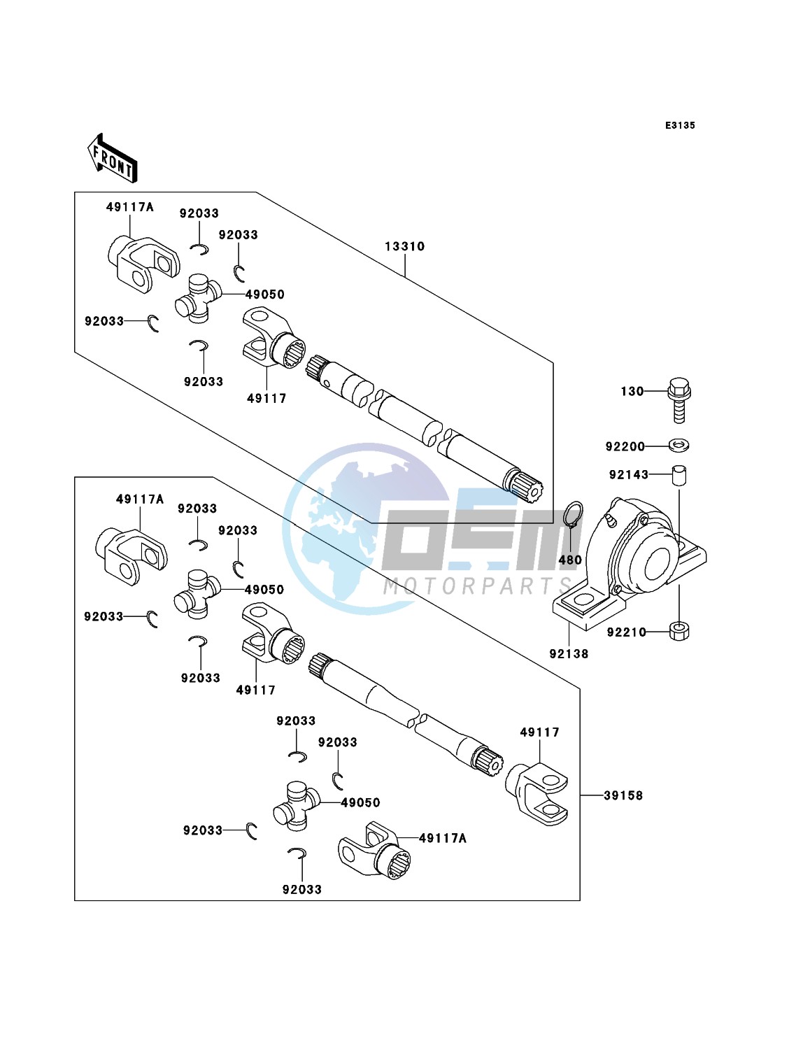 Drive Shaft-Propeller