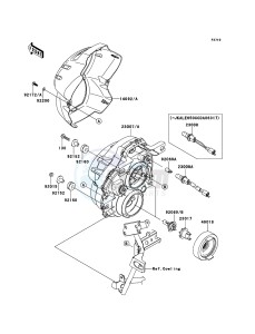 VERSYS KLE650CCF XX (EU ME A(FRICA) drawing Headlight(s)