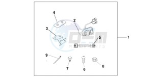 GL1800A Australia - (U) drawing PASSENGER CONTROL