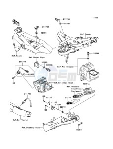 Z750 ZR750LBF FR GB XX (EU ME A(FRICA) drawing Fuel Injection