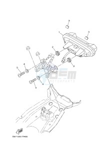 MTN1000 MT-10 MT-10 (B677) drawing TAILLIGHT