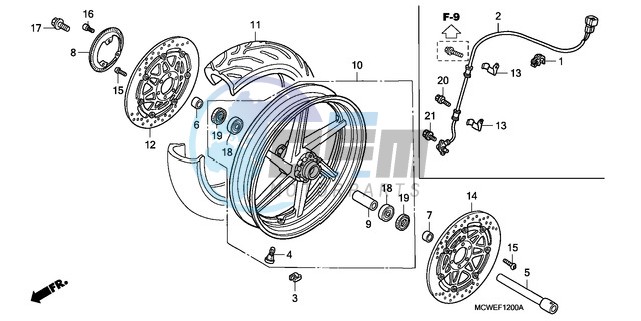 FRONT WHEEL