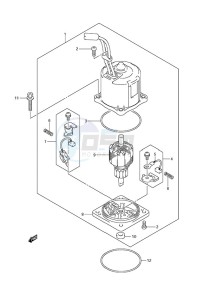 DF 225 drawing PTT Motor