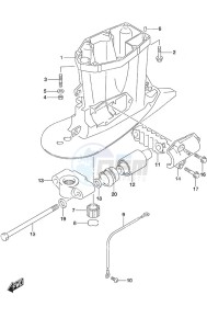 DF 200A drawing Drive Shaft Housing