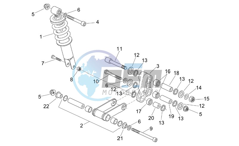 Rear Shock absorber