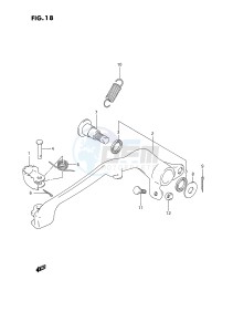 RM250 (E3) drawing REAR BRAKE