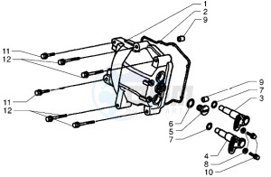 X9 250 drawing Cylinder head cover