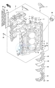 DF 250 drawing Cylinder Block