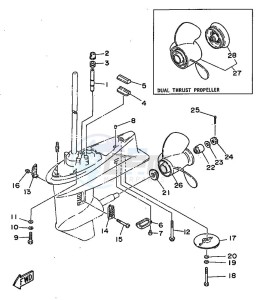 30DMHO drawing LOWER-CASING-x-DRIVE