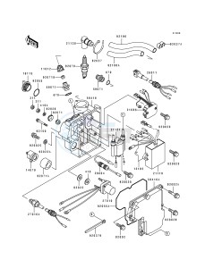 JS 750 A [750 SX] (A1-A4) [750 SX] drawing IGNITION SYSTEM