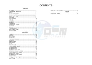 YZ250F (1SMD 1SMF 1SMG 1SMH) drawing .5-Content