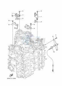 FL250DETX drawing CYLINDER-AND-CRANKCASE-3