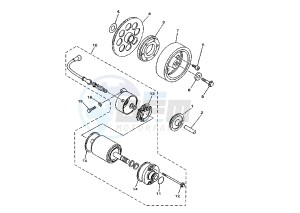 XVS DRAG STAR 650 drawing STARTER