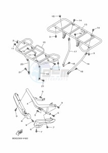 YFM700FWAD GRIZZLY 700 EPS (BDE2) drawing GUARD