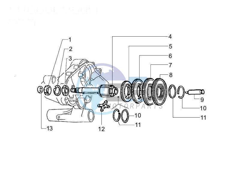 Rear transmission