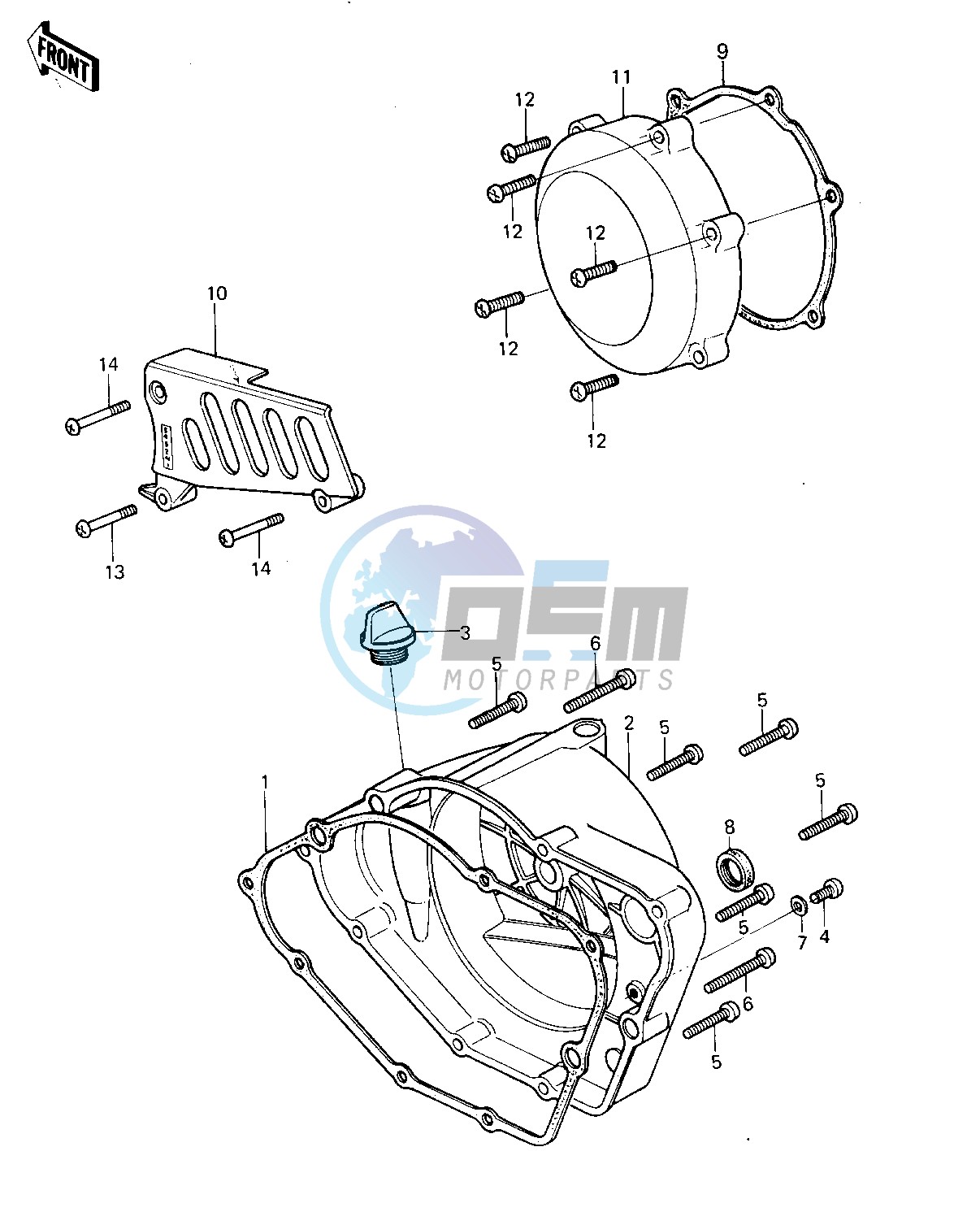 ENGINE COVERS -- 80 A6- -