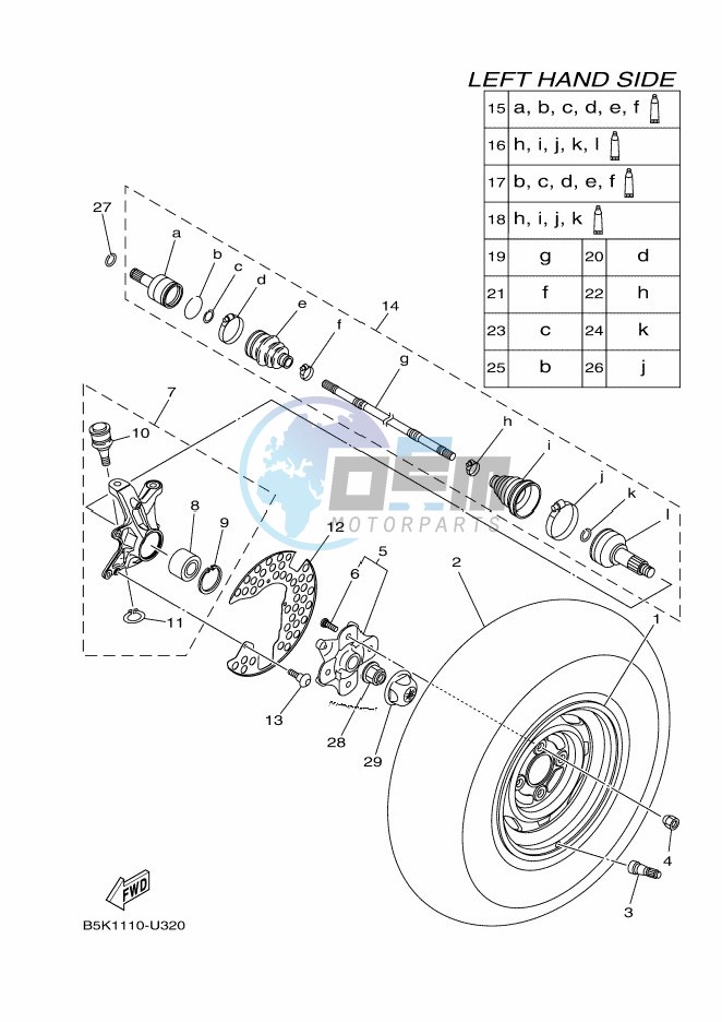 FRONT WHEEL