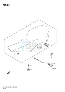 LT-R450 (E28-E33) drawing SEAT (LT-R450ZL1 E28)