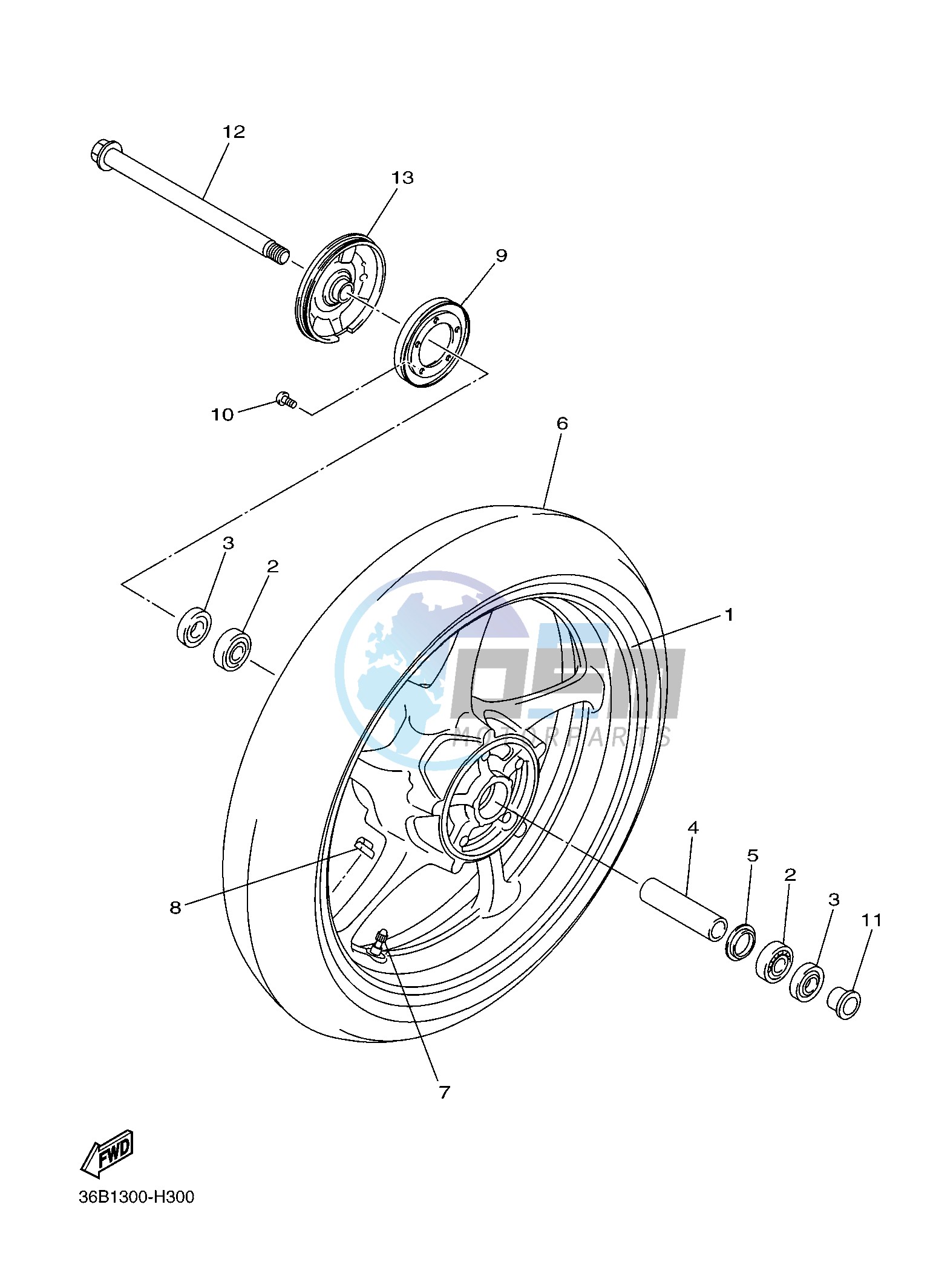 FRONT WHEEL