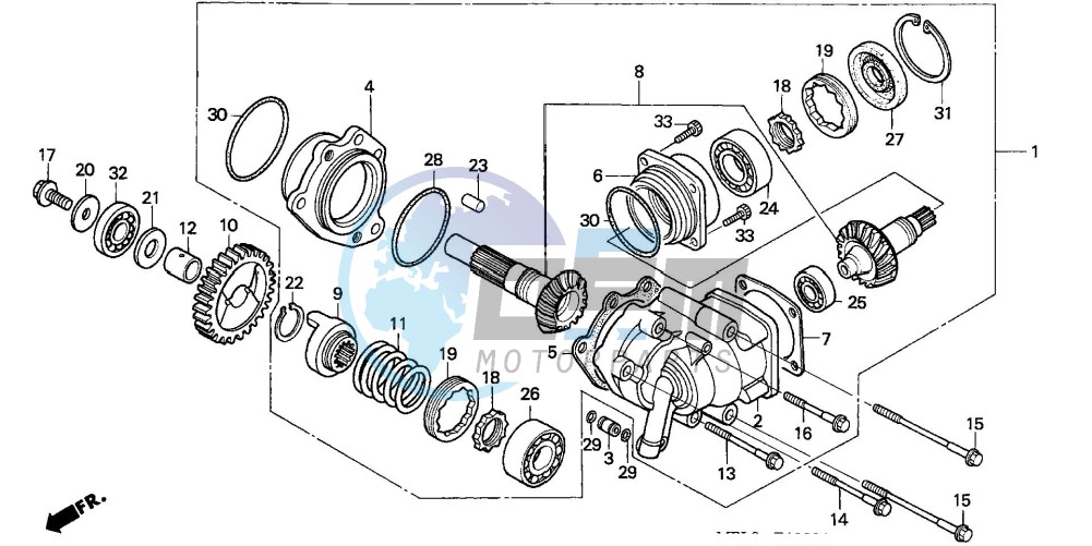 SIDE GEAR CASE