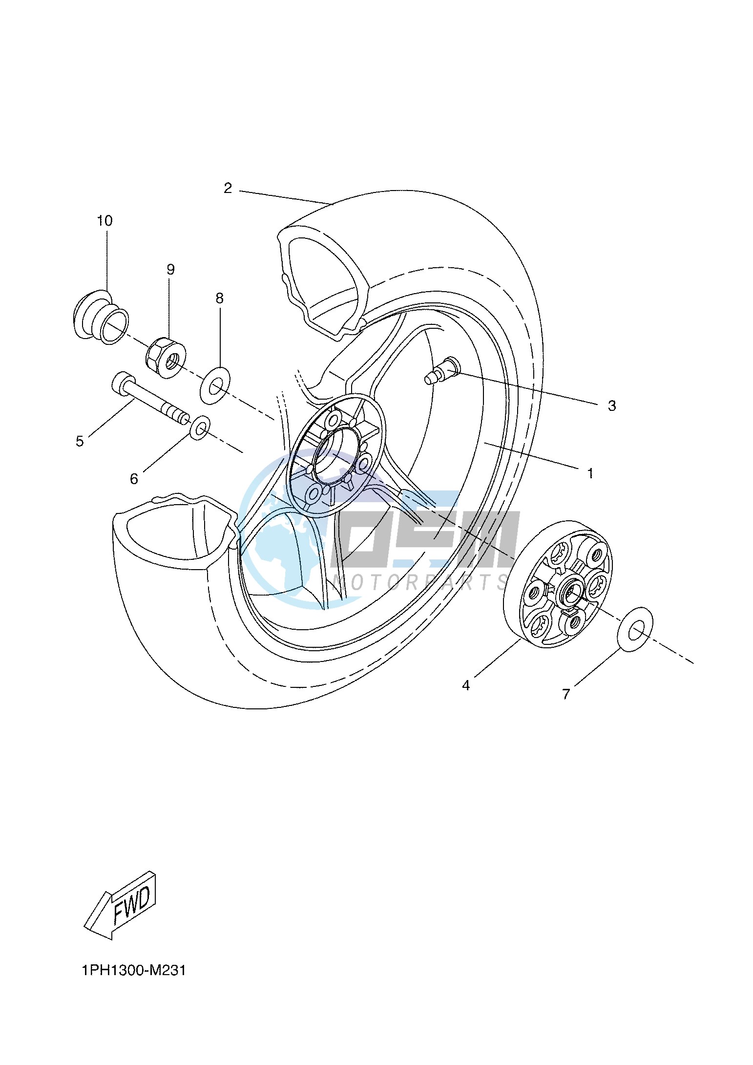 REAR WHEEL