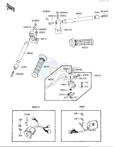 EX 250 F [NINJA 250R] (F2-F4) [NINJA 250R] drawing HANDLEBAR