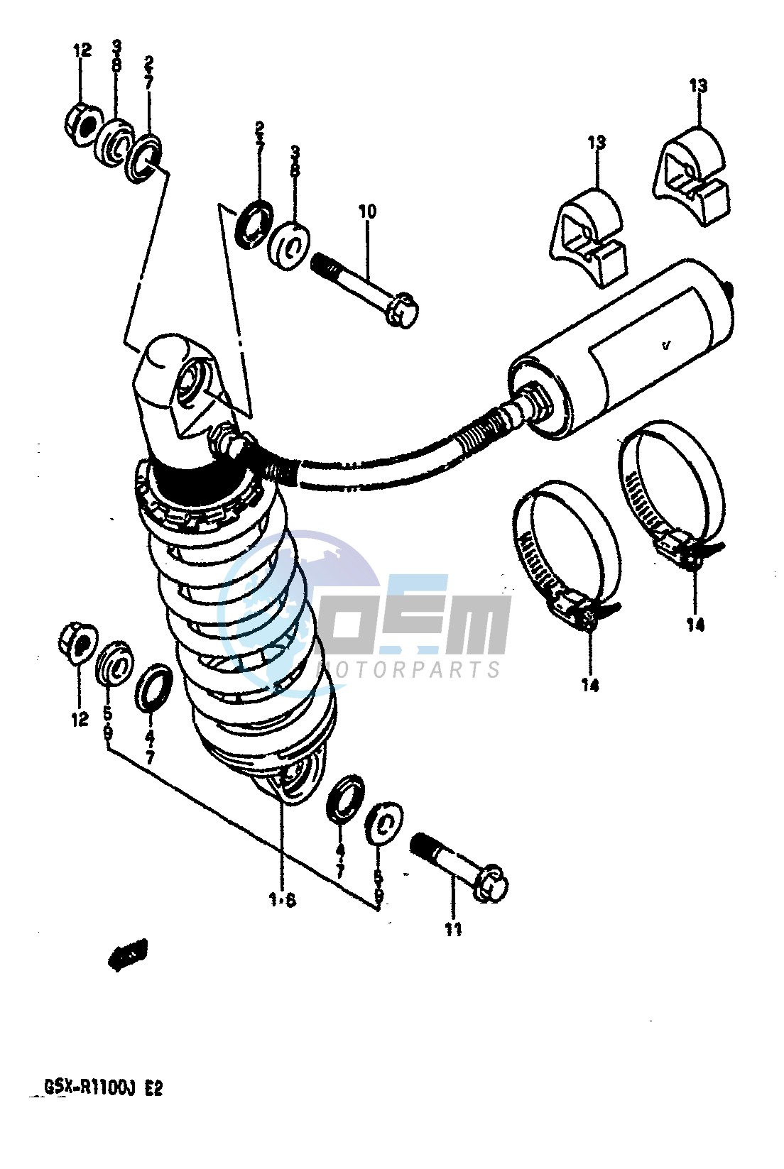 REAR SHOCK ABSORBER