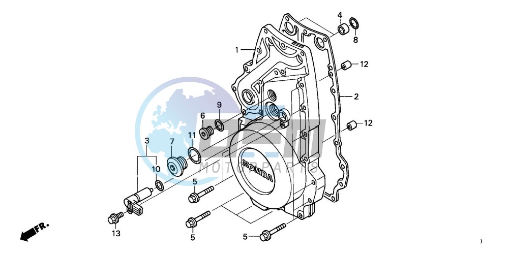 FRONT CRANKCASE COVER