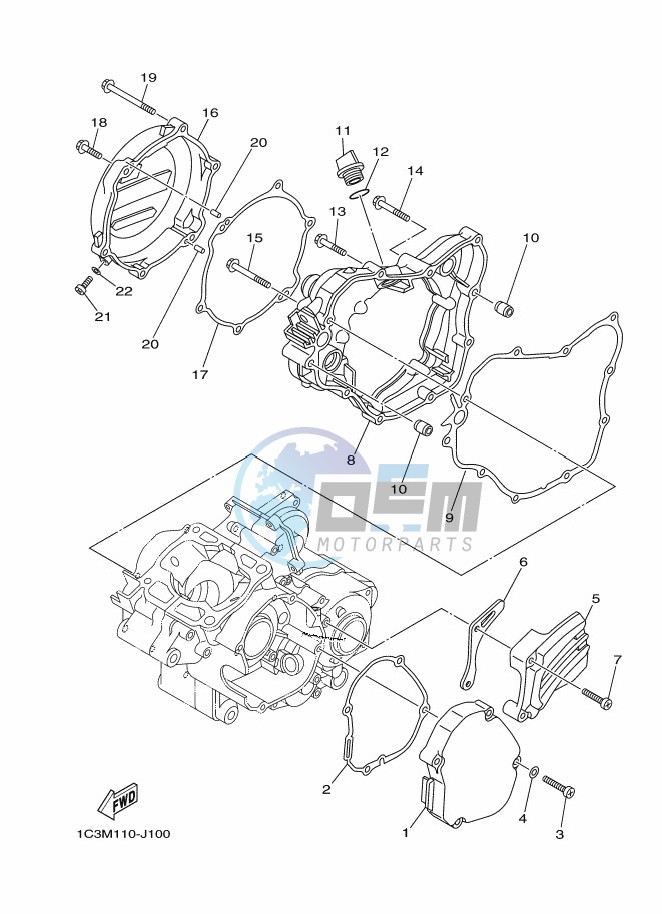 CRANKCASE COVER 1