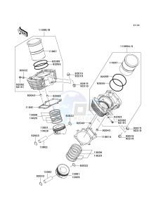 VN 1600A A[VULCAN 1600 CLASSIC] (A1-A3) [VULCAN 1600 CLASSIC] drawing CYLINDER_PISTON-- S- -