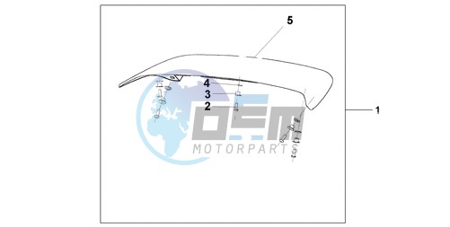 TOP BOX SPOILER COSMIC BLACK