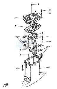 25J drawing UPPER-CASING