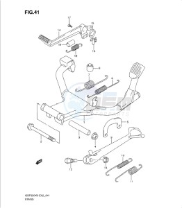 GSF650/S drawing STAND