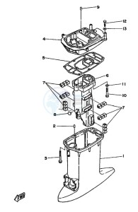 25J drawing UPPER-CASING