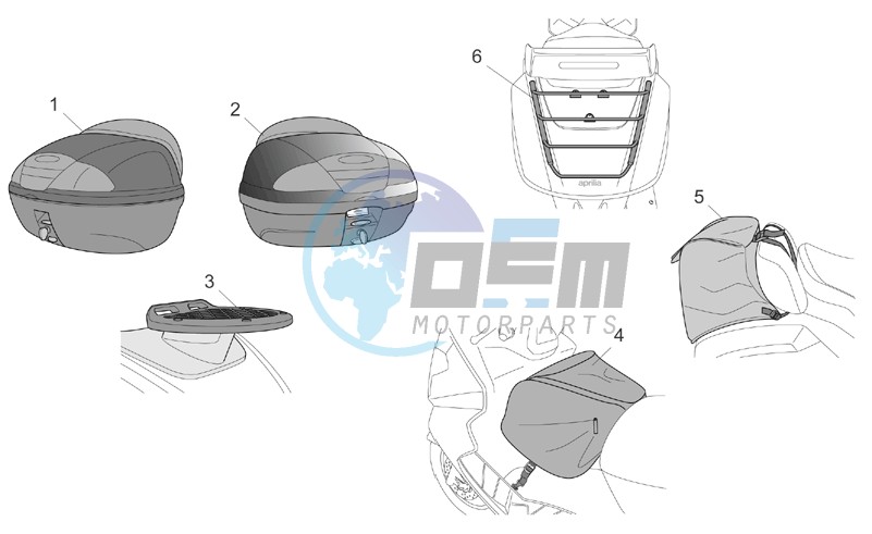 Acc. - Top/cases side cases