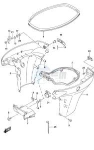 DF 50A drawing Side Cover High Thrust