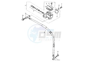 XTZ TENERE 660 drawing FRONT MASTER CYLINDER