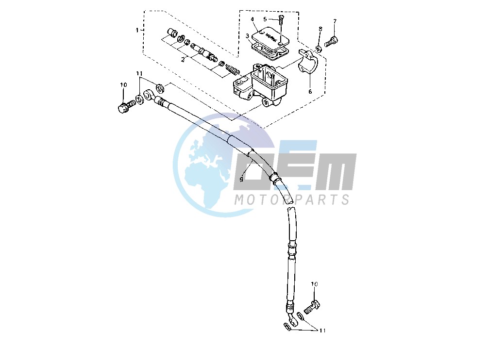 FRONT MASTER CYLINDER