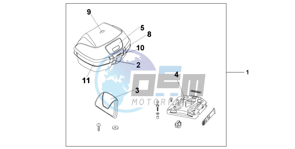 TOP BOX 45L