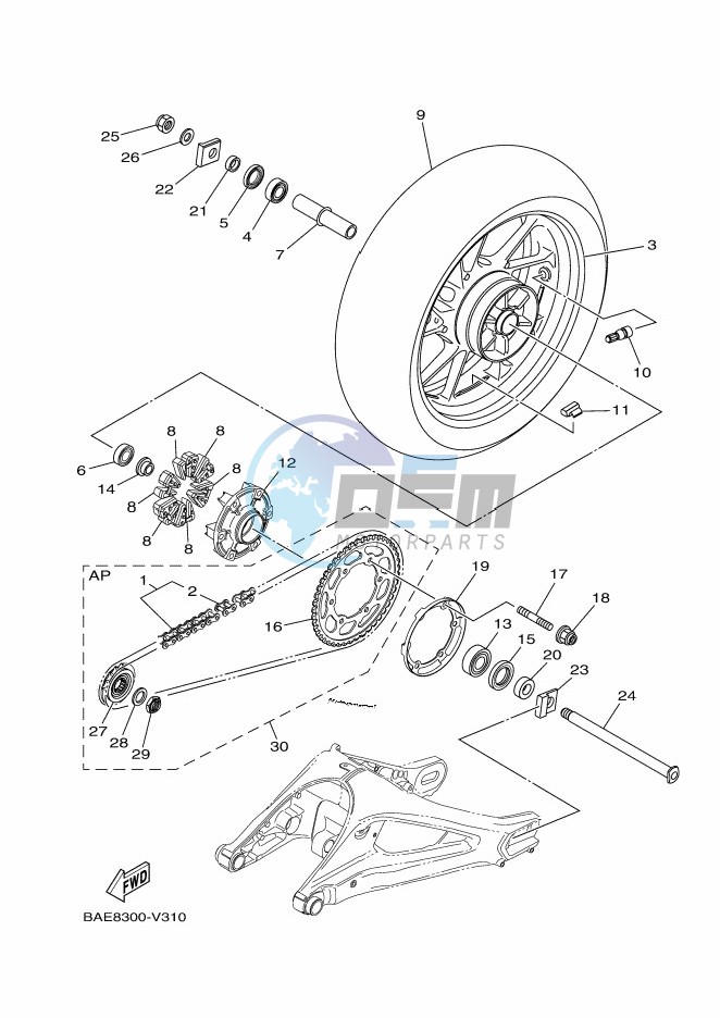 REAR WHEEL