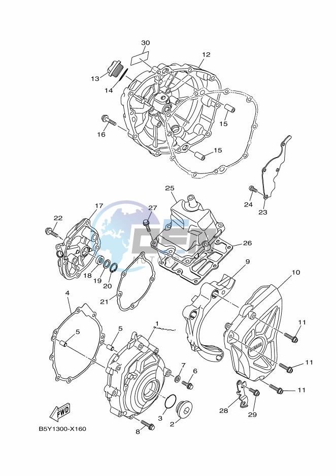 CRANKCASE COVER 1