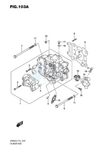 UH200 BURGMAN EU drawing CYLINDER HEAD