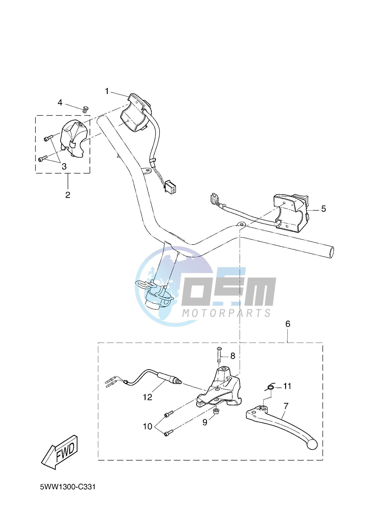 HANDLE SWITCH & LEVER